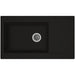 Sink Einna 1 grande vassoio nero