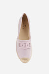 Espadrilles in ecopelle dettaglio catena | VERDE FASHION