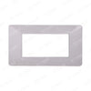 PLACCA PLASTICA 4P BIANCA PLANA