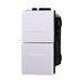PULSANTE DOPPIO 1P+1P 16A LIVING