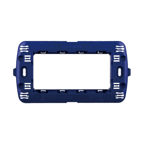 SUPPORTO 4 POSTI COMP. BTICINO LIVING