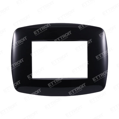 PLACCA SLIM 3P NERO | LN87302 - ElettroWatt.eu