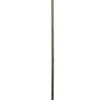 Piantana Contemporaneo Linea Acciaio Ottone Vetro 1 Luce E27