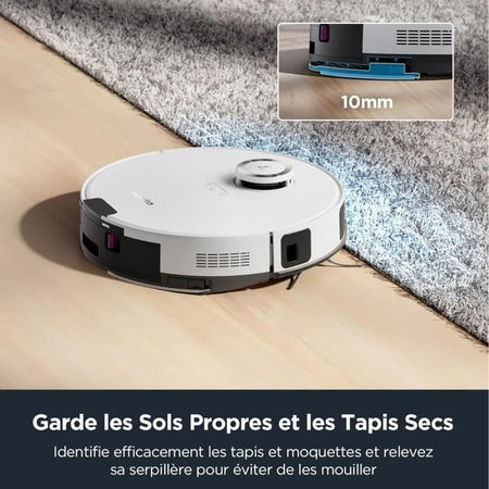 Robot Aspirapolvere - EUREKA E10S Bianco - 4000 Pa - 180 min - 200 ml