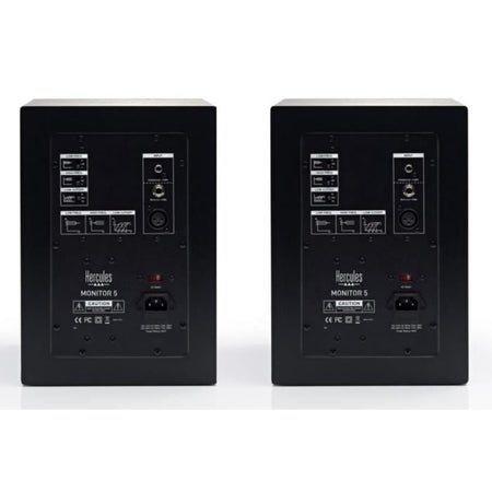 Monitor altoparlante HERCULES 5-2 volte 80 Watt RMS - 160 Watt Potenza di picco - Bi Amplificazione LF 50 Watt e HF 30 Watt