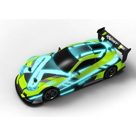 Coche teledirigido - EXOST - Luz flash 1:14 - 15 km/h - 31 -5 cm - verde - 5 aos