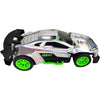 Auto telecomandata - EXOST - Metallo cromato 1:14 - 15 km/h - 31 -5 cm - argento e verde - 5 anni
