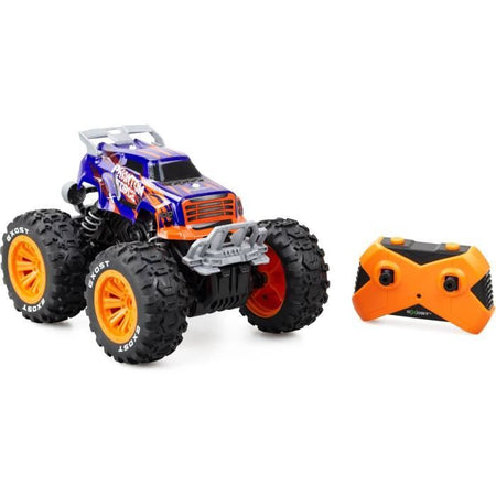 Coche teledirigido - EXOST - Phantom Force 1:16 - 10 km/h - 28 -5 cm - morado y naranja - 5 aos