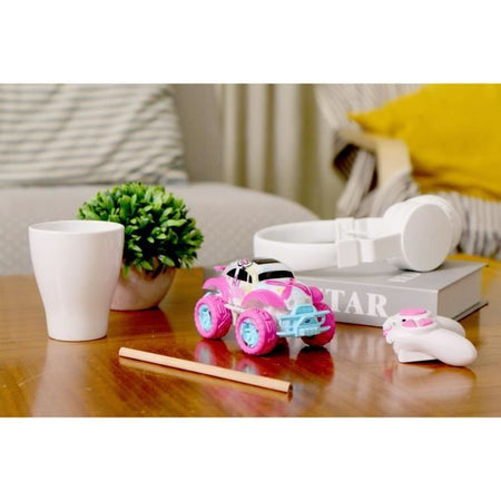 EXOST MINI PIXIE - Buggy auto telecomandata - Fuoristrada - Colore rosa - Misura mini 14 cm - A partire da 5 anni