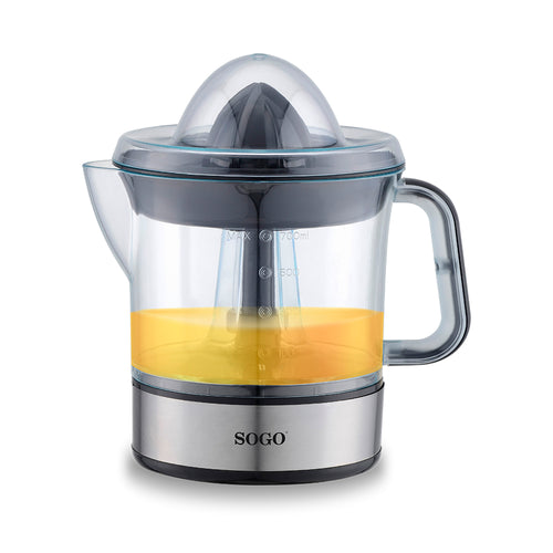 SOGO Spremiagrumi  40W acciaio inox / 0,7L / 2 coni