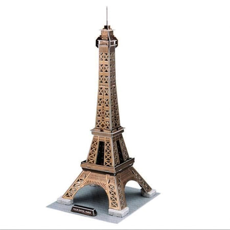Puzzle 3D - All Eiffel - Gioco di costruzioni - EXPLORA - 39 pezzi - Dai 5 anni