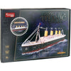 Puzzle 3D luminoso - Nave Titanic - Gioco di costruzione - EXPLORA - 266 pezzi - Età 8+