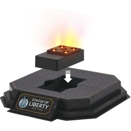 Puzzle 3D luminoso - Statua della Libertà - Set di costruzioni - EXPLORA - 79 pezzi - Età 8+