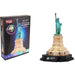 Puzzle 3D luminoso - Statua della Libertà - Set di costruzioni - EXPLORA - 79 pezzi - Età 8+