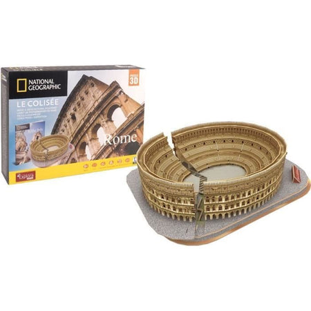 Puzzle 3D luminoso - Colosseo - Gioco di costruzione - EXPLORA - 131 pezzi - Età 8+
