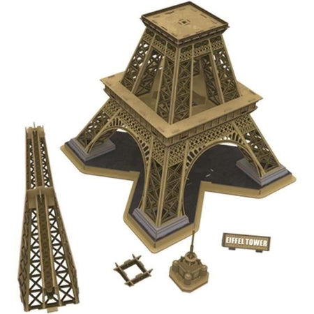 Puzzle 3D - Torre Eiffel - Gioco di costruzione - EXPLORA - 80 pezzi - Da 8 anni in su