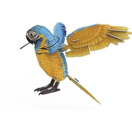 Puzzle 3D - Pappagallo - Gioco di costruzioni - EXPLORA - Uccello - 94 pezzi - Da 8 anni in su