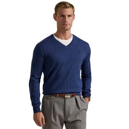 Ralph Lauren maglioni uomo ralph lauren - lssfvnpp long sleeve pullover - azzurro da uomo