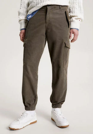 Tommy Hilfiger PANTALONE CARGO CORDUROY GMD EL CUFF da uomo