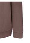 calvin klein FELPA MINIMAL LOGO SCUBA HOODIE da donna