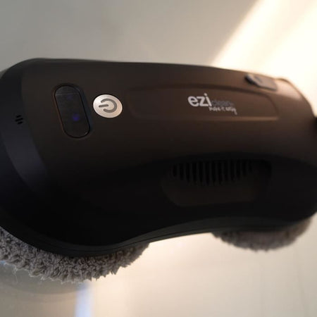 EZIclean Windobot S4 Plus Robot per la pulizia dei vetri - EZICLEAN - Movimento rotatorio - Batteria di backup - Bagnato