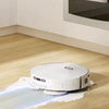 Robot aspirapolvere connesso con base svuotabile - EZICLEAN All In One Z15 Pro - 10.000 Pa - 1,5 L - Bianco