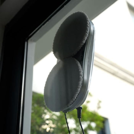 Robot lavavetri - EZICLEAN - Windobot S3 Max - 72 W - serbatoio 40 ml - cavo 1,25 m - Bianco