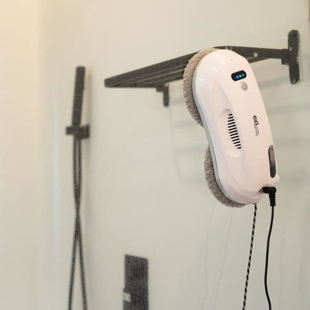 Robot lavavetri - EZICLEAN - Windobot S3 Max - 72 W - serbatoio 40 ml - cavo 1,25 m - Bianco