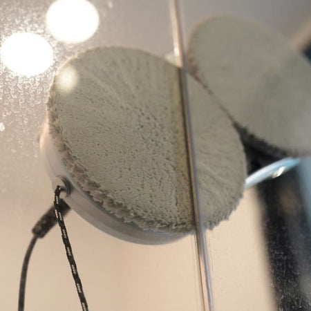 Robot lavavetri - EZICLEAN - Windobot S3 Max - 72 W - serbatoio 40 ml - cavo 1,25 m - Bianco