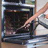 Scopa aspirante a vapore - EZICLEAN - CYCLOSTEAM P320 - 1800 W - 35 g/min - 84 dB - 1 L - Nero / Rosso