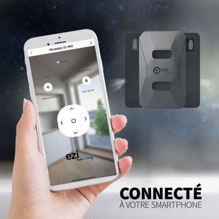 Robot lavavetri EZICLEAN Windobot S6 ULTRA - Tutte le superfici - 5m