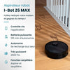EZIclean I-BOT Z6 MAX - Aspirapolvere e robot lavapavimenti connessi 150 min - 2 kPa - 0,43 L - Nero