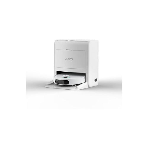 Robot aspirapolvere EZVIZ RS2 con dock - Lavaggio/asciugatura/pulizia/riempimento automatici - 4000 Pa
