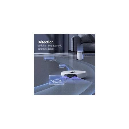 Robot aspirapolvere EZVIZ RS2 con dock - Lavaggio/asciugatura/pulizia/riempimento automatici - 4000 Pa