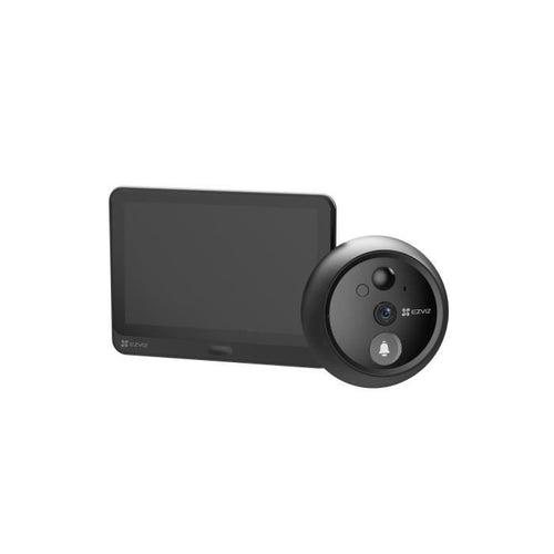 Spioncino connesso - EZVIZ - HP4 - Schermo Wi-Fi 4.3 - 2MP - Campanello integrato - Audio bidirezionale
