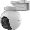 Telecamera da esterno - EZVIZ - Pannello solare EB8 4G + 3MP - Rilevamento presenza umana - Visione a 360 - Batteria 10400 mAh - Visione notturna