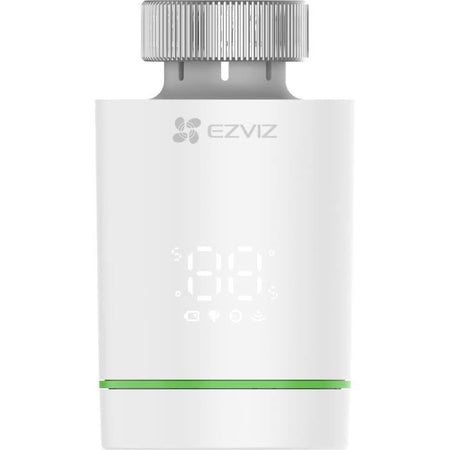 Termostato - EZVIZ - T55 - Valvole termostatiche collegate - Zigbee - Controllo della temperatura - Sicurezza bambini