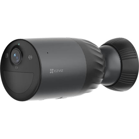 Telecamera di sorveglianza - EZVIZ - BC1c 4K - Batteria da 10400 mAh - Visione notturna a colori - Rilevamento AI - Wi-Fi 6