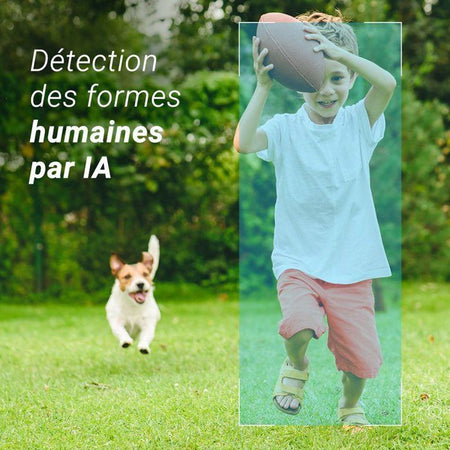 Telecamera panoramica Wi-Fi EZVIZ H8c SE - 2K - Rilevamento AI - Visione notturna a colori - Audio bidirezionale