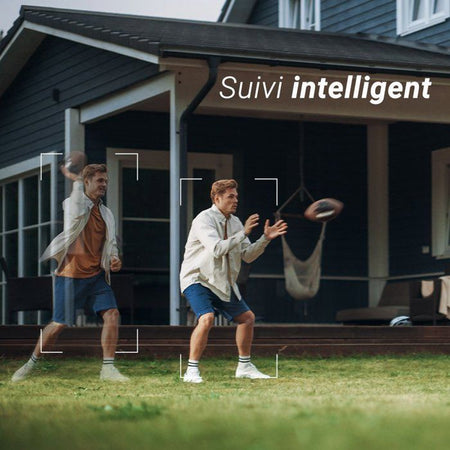 Telecamera panoramica Wi-Fi EZVIZ H8c SE - 2K - Rilevamento AI - Visione notturna a colori - Audio bidirezionale