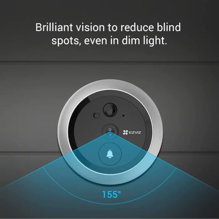 Ezviz Judas Smart Ezviz CS -DP2C Display 4.3 '' 'WiFi - Fullhd - Audio bidirezionale - Visione notturna - H265