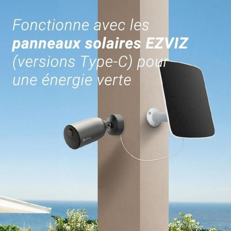 Telecamera esterna motorizzata - EZVIZ - EB3 4G - Batteria 4G - Rilevamento AI - Visione notturna a colori - Sirena integrata
