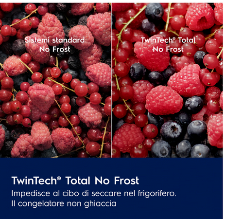 Electrolux lnt6ne18s frigocongelatore da incasso, classe e, total no frost, serie 500 coldsense ,h.177,2 cm