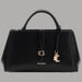 Eleganza Guess Borsa a Mano Carrie con Tracolla e Logo Frontale