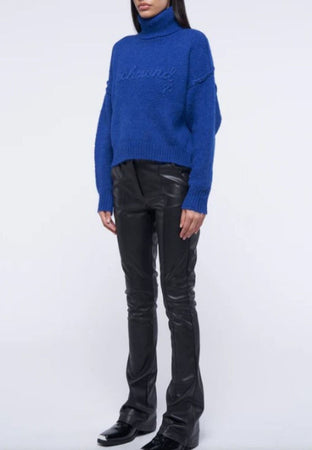 John Richmond MAGLIONE SWEATER TURTLENECK da donna