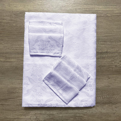 Equart Servizio da Tavola in Fiandra da 6 Posti 150x180cm. S50