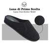 Primo Calzature Ottime Pantofole Chiuse da Uomo, Ciabatte Invernali per Casa, Soletta in Memory Foam, Plantare Estraibile, 100% Made in Italy