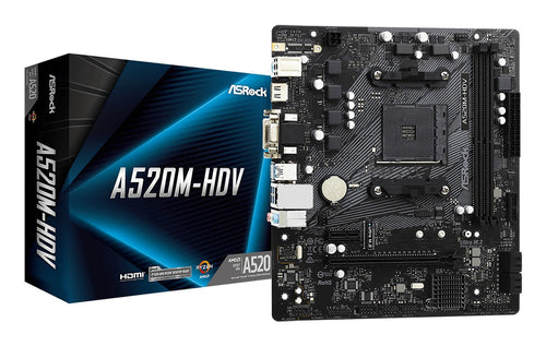 ASROCK A520M-HDV (AM4) (D)
