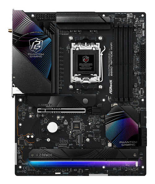 Asrock Phantom Gaming B850 Riptide WiFi AMD B850 Socket AM5 ATX