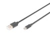 Cavo Di Connessione Micro Usb 2.0 B - Lunghezza Mt. 1,80 Schermato